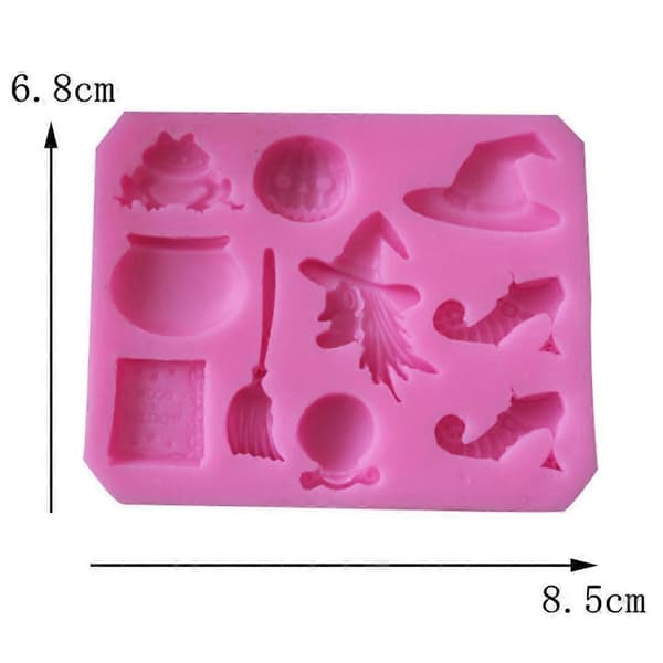 Halloween Hjemmebakst Mold DIY Aromaterapi DIY Kakeform Brette