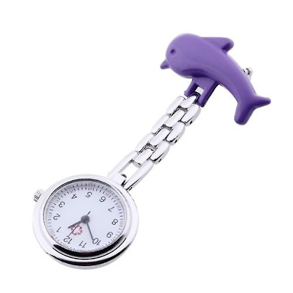 Dolphins Quartz Sjuksköterska Klocka Legering Mode Armbandsur Leende Sjuksköterska Bordsur-mxbc