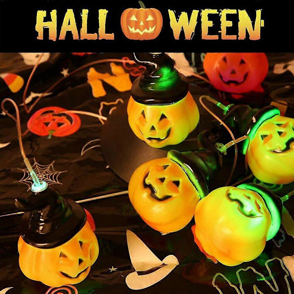 Halloween-kurpitsapendanttivalaisin, tuulikellot, riippuva koriste, koti- ja puutarhakoristeet, kauhu- ja terrorrekvisiitta