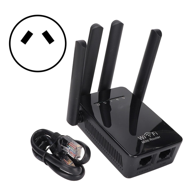 3 i 1 trådlös router Ap Access Wifi Enhance Point 360 Full signaltäckning 300mbps Wifi Router för hem 100240vau Plug