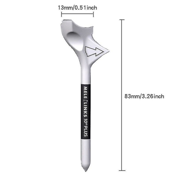 Nya golfutslagsplatser Slitstark golfutslagsplats 10 graders lutning Design Minskar rotation Noll drag Mer motståndskraftig mot spel För golfare Övning