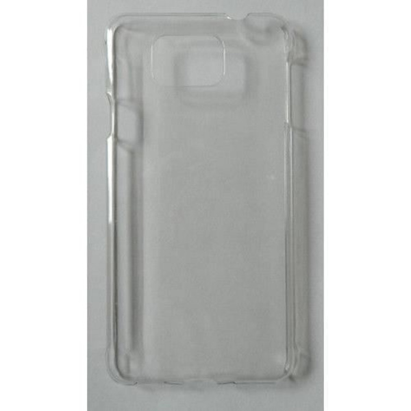 Hårt transparent kristallfodral för Samsung Galaxy Alpha G850F