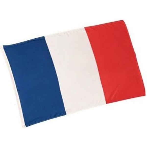 Flagga - Fransk Flagga - 90 cm x 60 cm - Polyester - Rektangulär - Utomhus Blå Vit Röd