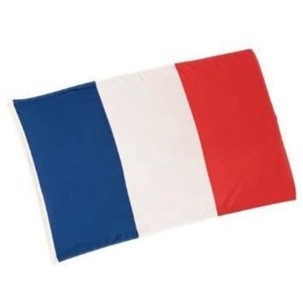 Flagga - Fransk Flagga - 90 cm x 60 cm - Polyester - Rektangulär - Utomhus Blå Vit Röd