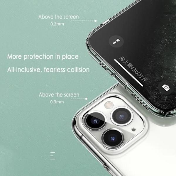 Genomskinligt iphone 11 skal