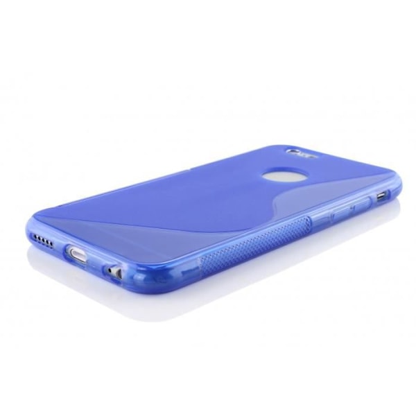 iPhone 6 - 6s Fodral, Urcover Backcase S-Line Fodral Apple iPhone 6 - 6s TPU Stötsäker Blå med hål Telefonfodral Fodral