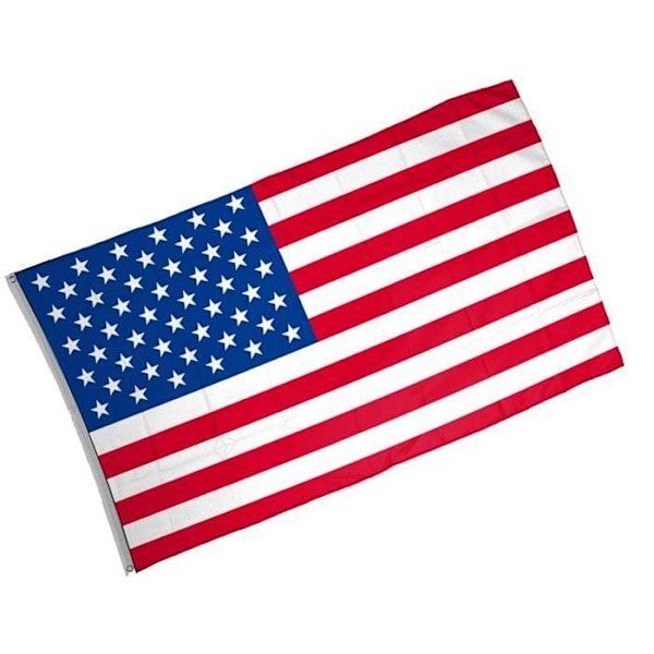 Flagga - AMSCAN - USA - Polyester - Trädgård - Rektangulär - Utomhus