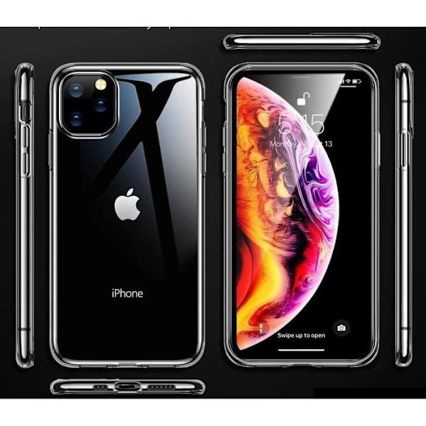 Genomskinligt fodral till Iphone 11 pro max