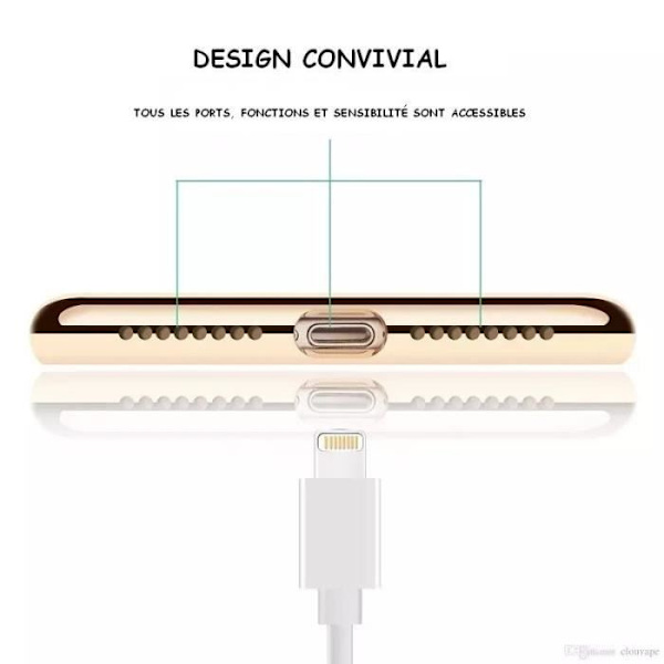 3 i 1 hårt skyddsfodral Iphone X TEN 10 Färg Röd