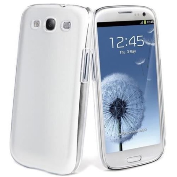 Läpinäkyvä kova kristallikotelo Samsung Galaxy S3 I9300:lle