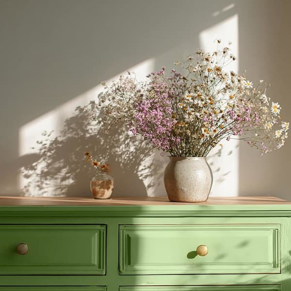 Kridtmaleri - CREATIVE DECO - Forår Grøn - 1L - Mat - Vaskbar Grön vår