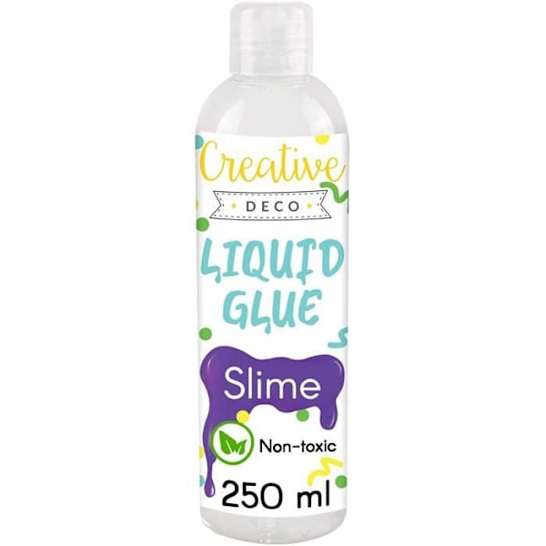Nestemäinen liima - Creative Deco - 250 ml - Myrkytön - Läpinäkyvä - Tee-se-itse Klar