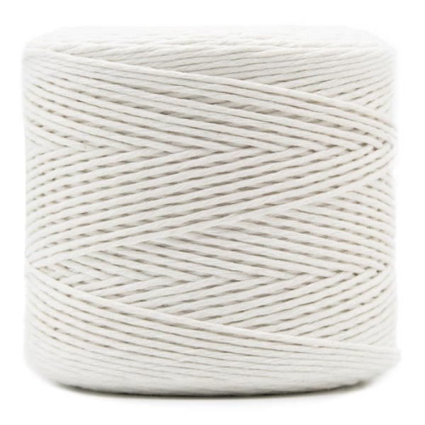 Macramé rep - CREATIVE DECO - 300m - Vit - 12 Ply - Bomull