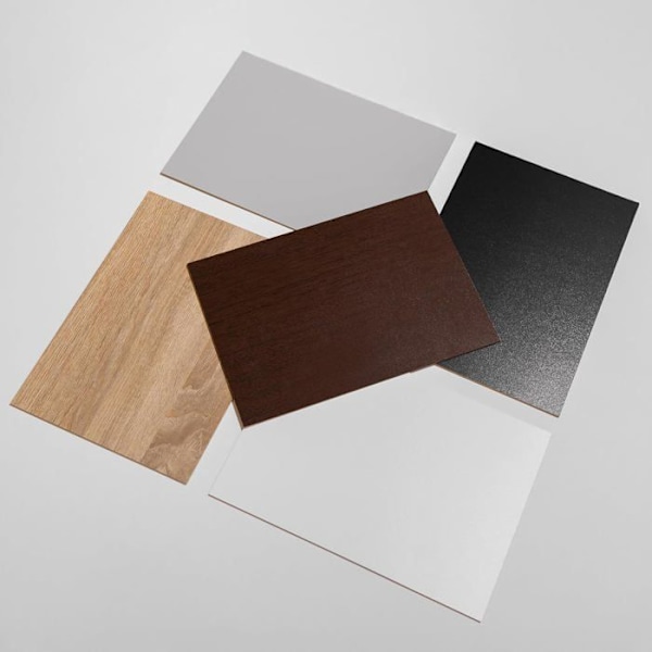 Creative Deco 10x MDF Panel Wengé A4 300x210mm | Råtræ til Håndværk, Laserskæring, Gravering, Modelbygning, Pyrografi Wenge