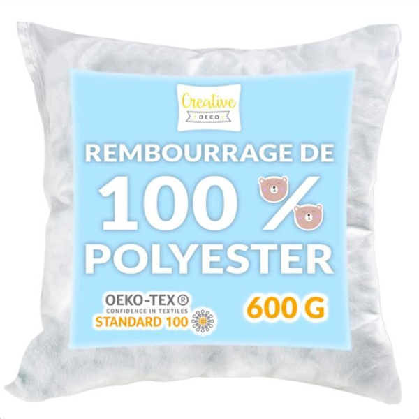 Polyesterivanutäyte - Creative Deco - 600g Vit