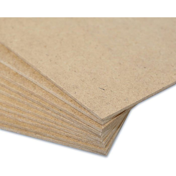 MDF panel - CREATIVE DECO - 600x400x3mm - DIY, Laserskæring, Gravering - Brun brun