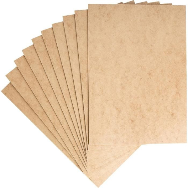 MDF-panel - Creative Deco - A3 - 10-pack - Matt finish - 2 mm tjock. kastanj
