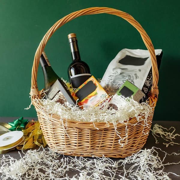 Strimlat papper - Creative Deco - 200g - Kräm - Presentförpackning - Kartongfyllning Grädde
