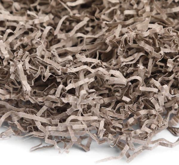 Strimlat papper - Creative Deco - 200g - Kraft Beige - Presentförpackning - Kartongfyllning Beige