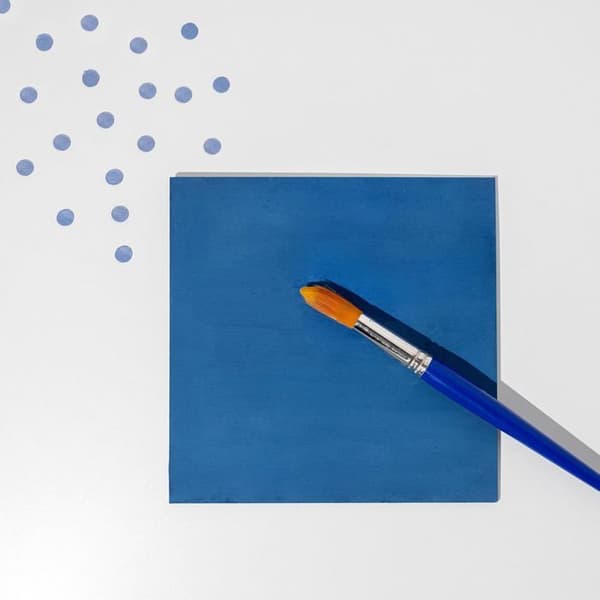 Ocean Blue Chalk Paint - CREATIVE DECO - 1L - Mat og vaskbar Havsblå