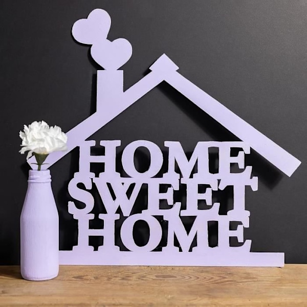 Creative Deco Lilla Lavendel Kalkmaling | 1L | Mat og vaskbar | Møbelrenovering Lila lavendel