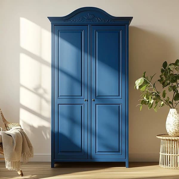 Ocean Blue Chalk Paint - CREATIVE DECO - 1L - Mat og vaskbar Havsblå