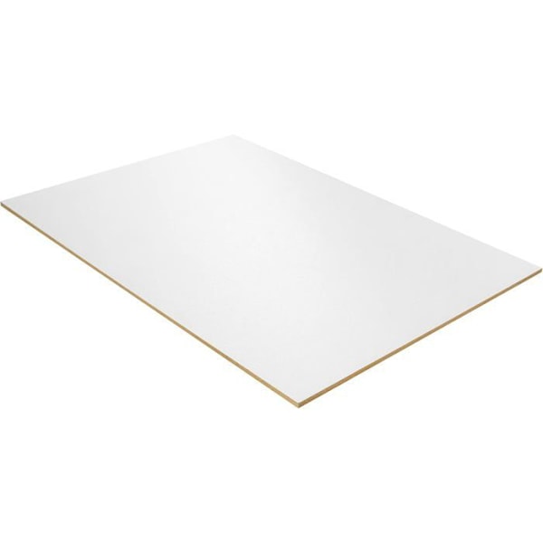 MDF-platta - Creative Deco - 10-pack - 420x300mm - Dubbel sida vit - Laserskärning Vit