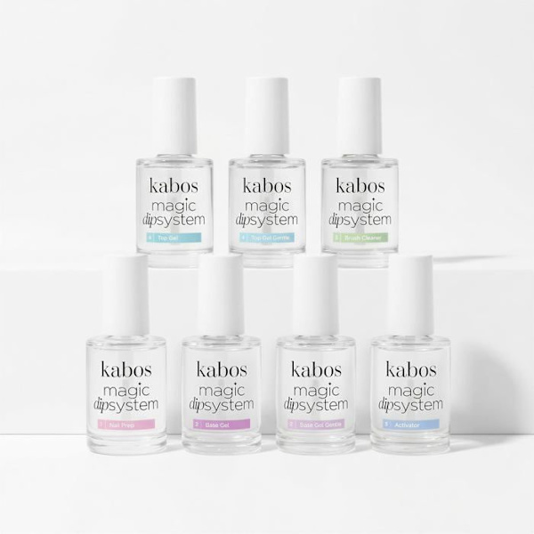 Kabos Magic Dip System Negleforberedelse 14 ml Affedtningsmiddel til neglepladen Forberedelse til dip manicure
