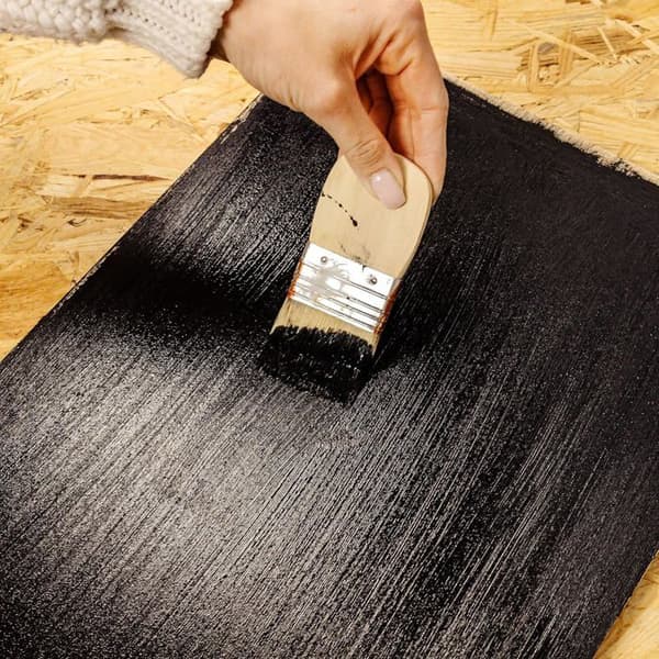 Magnetisk skifermaling - Creative Deco - 1L - Sort - Effektivitet 2m² - Vandbaseret Svart