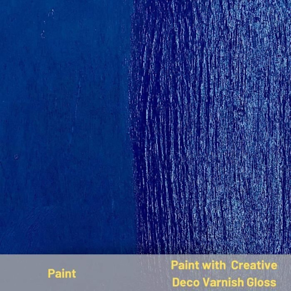 Lak - Creative Deco - Blank - 500 ml - Gennemsigtig og farveløs lak