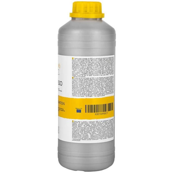 Creative Deco Grey Acryl Gesso Additiv | 1L | Underlag | Primer og flydende klargøring af akrylmaling
