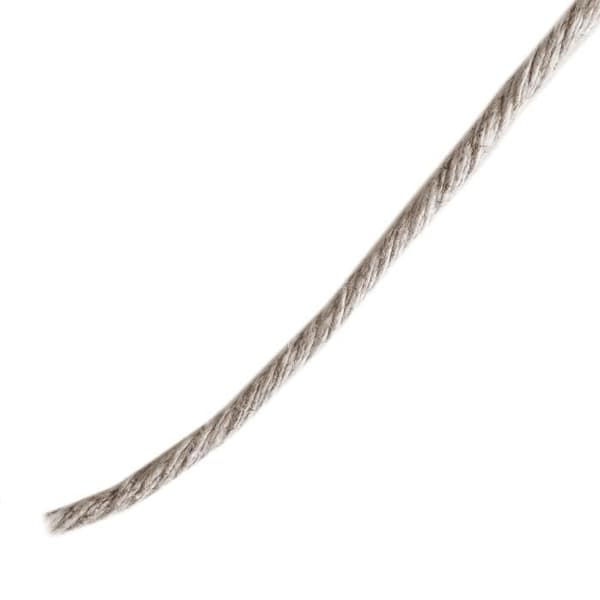 Corde Macramé - Creative Deco - Beige Mörk - 3mm x 200m - Bomull och Polyester - Tjocklek 0.5mm Mörk beige