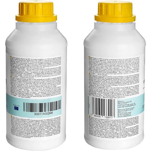 Akryllack - Creative Deco - 500 ml - Matt - Transparent och färglös lack