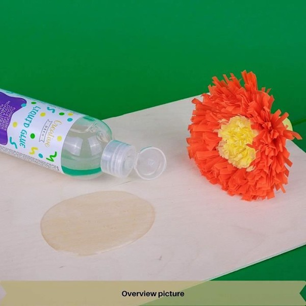 Nestemäinen liima - Creative Deco - 250 ml - Myrkytön - Läpinäkyvä - Tee-se-itse Klar