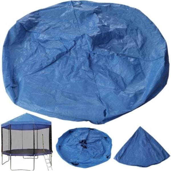 Trampolintält Trampolinskydd 8 fot PE Vattentät Trampolin Skärm UV-skydd Ersättningstillbehör för Trampolin