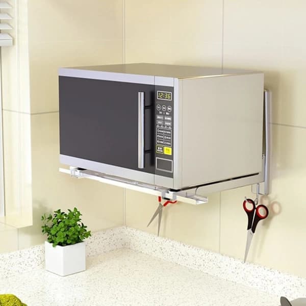 Microwave Shelf, Microwave Bracket Wall Mounted, Microwave Shelf Wall, Microwave Bracket, Microwave Mount Wall