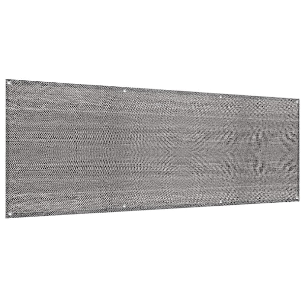 Balkongbeskyttelse for innsyn Grå og Hvit Grå og Hvit Grey and White 750