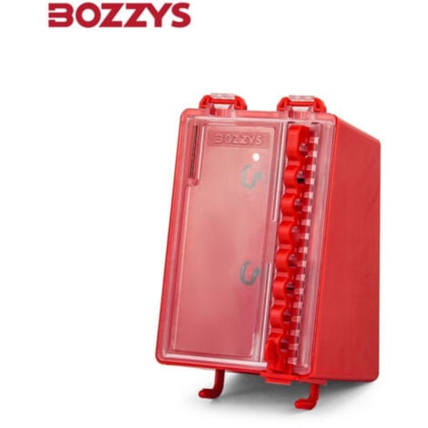 BOZZYS-Mini säkerhetsnyckelskåp för väggmontering, visualiserad hantering av säkerhetslås