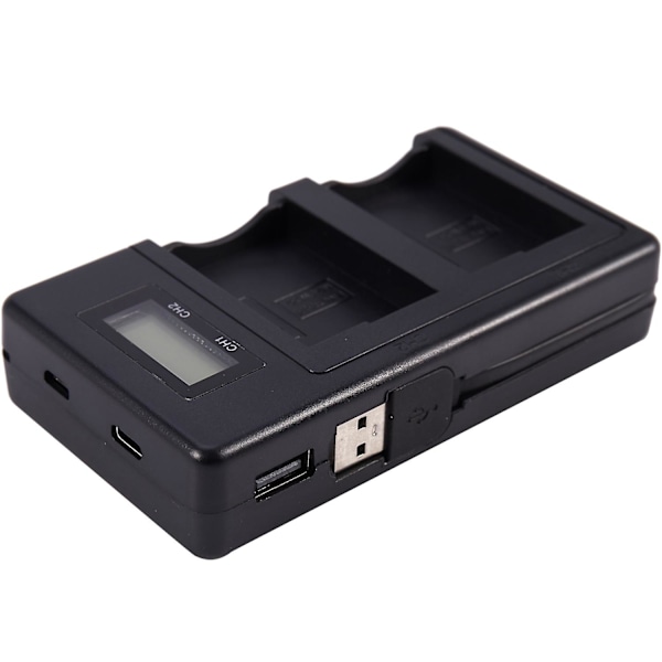 XJ-Np-fw50 Kamerabatteriladdare Npfw50 Fw50 Lcd Usb Dubbelladdare För A6000 5100 A3000 A35 A55 A7s Ii