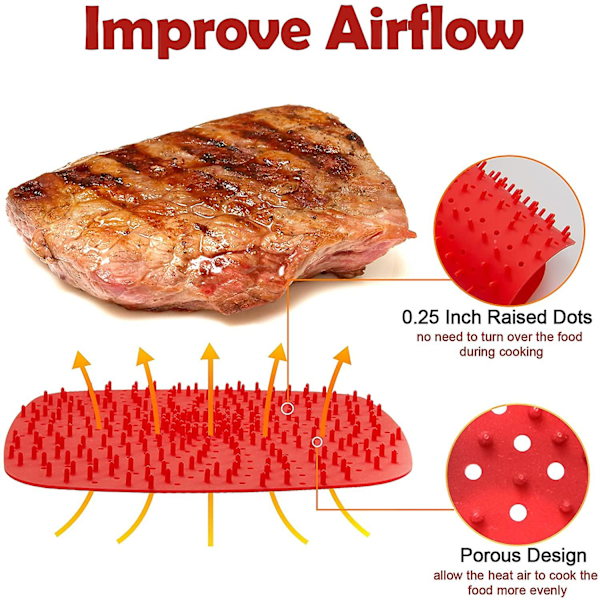 XJ-Air Fryer Non-stick Bakeform For Philips Hd92 Air Fryer