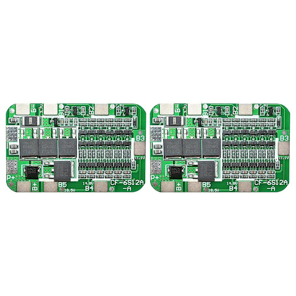 XJ-2st 6s 15a 24v Pcb Bms Laddare Skyddskort För 6 18650 Li-ion Litium Battericell Modul Diy