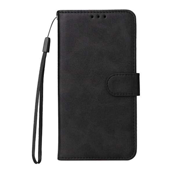 Samsung Galaxy A17 A26 A16 5G Etui i Klassisk Lædertekstur[JUN] Sort