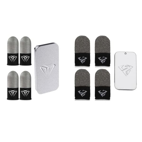 Par PUBG Spelhandskar Tablet Skärm Touch Vantar Svettresistent Skärm Finger Sleeve Controller Mobiltelefon Spelhandskar