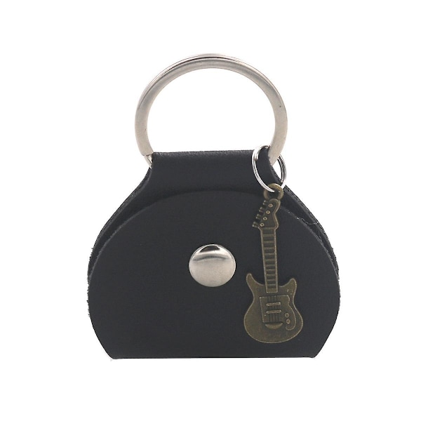 XJ-Gitarr Paddelväska Paddelförvaringsväska Gitarr Paddelväska Med Liten Berlock Paddelbox Läder Väska