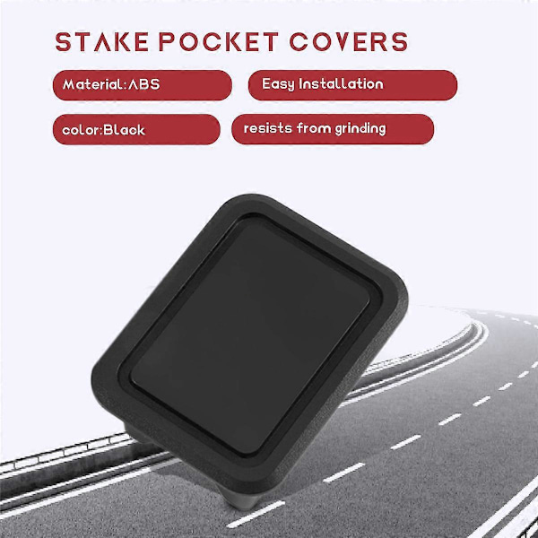 XJ-Stake Pocket -suojat Ram 1500:lle, takaosan lavan reunakotelon suojat Ram 2019 2020 2021 (Katso
