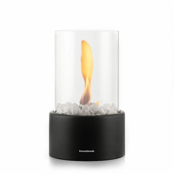 XJ-Bioethanolpejs - Jern og Glas - Ø 16 cm
