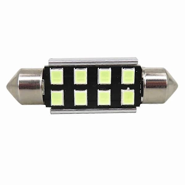 10 stk. Isblå 41 mm Festlige LED-billamper 2835SMD