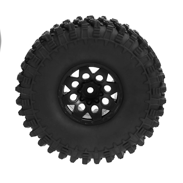 XJ-4 stk. 120 mm 1.9 Beadlock Fælgsæt med Dæk til 1/10 Rc Crawler Bil Traxxas Trx4 Rc4wd D90 Axial Scx
