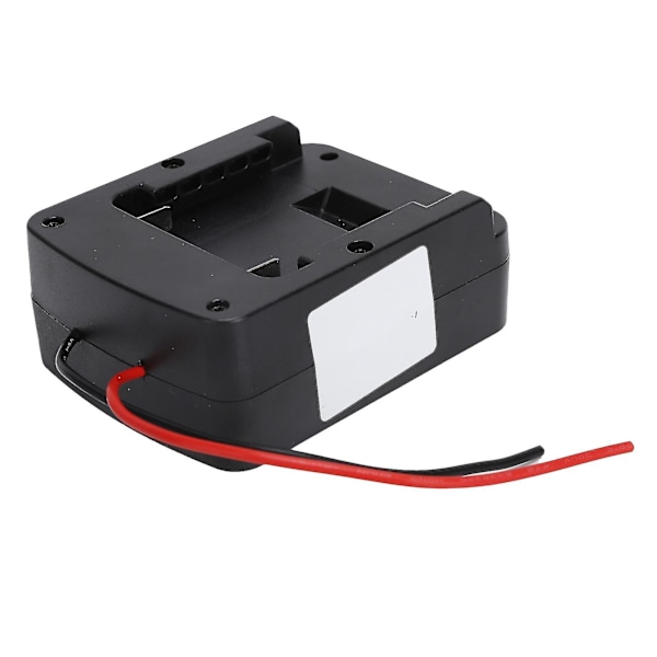 XJ-Batteriadapter til Bosch 18V Lithium Batteri Strømforsyningsadapter Dock Strømkontakt Sort