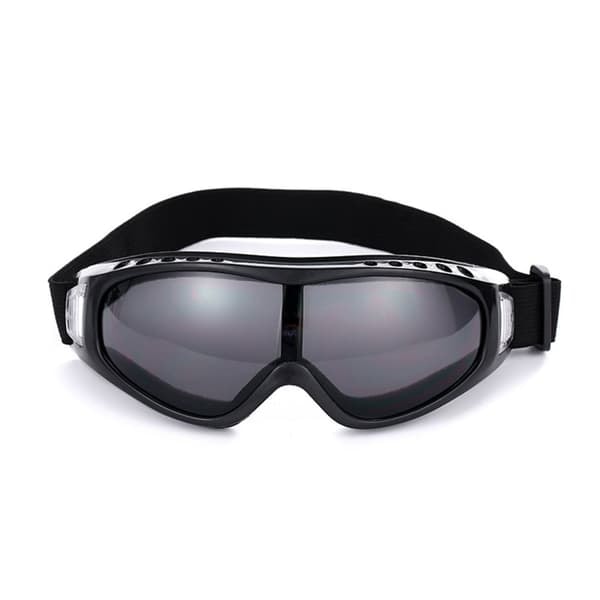 XJ-Svarta Skidglasögon Goggles MC MX Mopedglasögon UV-Skydd